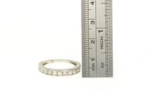 Load image into Gallery viewer, Platinum 1.00 Ctw Diamond Channel Wedding Band Ring