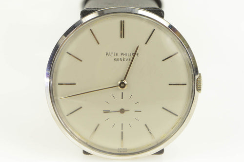 18K Patek Phillip Calatrava Ref 3516 Vintage Men's Watch