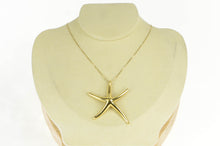 Load image into Gallery viewer, 18K Tiffany &amp; Co. Elsa Peretti Starfish Designer Pendant Yellow Gold
