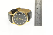 Load image into Gallery viewer, 14K Lucien Piccard Quartz Diamond Dial Men&#39;s Watch