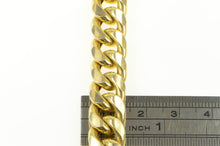 Load image into Gallery viewer, 10K 11.2mm Curb Chain Thick Heavy Link Necklace 23.75&quot; Yellow Gold
