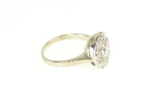 Load image into Gallery viewer, 14K 1.63 Ctw Art Deco Diamond Halo Engagement Ring White Gold