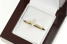 Load image into Gallery viewer, 14K 0.33 Ct Marquise Diamond Solitaire Engagement Ring Yellow Gold