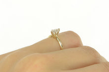 Load image into Gallery viewer, 14K 0.33 Ct Marquise Diamond Solitaire Engagement Ring Yellow Gold