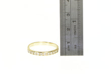 Load image into Gallery viewer, 14K 0.50 Ctw Classic Diamond Wedding Band Ring Yellow Gold