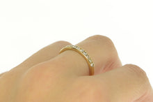 Load image into Gallery viewer, 14K 0.50 Ctw Classic Diamond Wedding Band Ring Yellow Gold