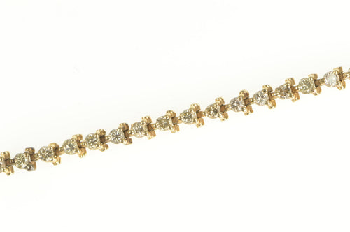 14K 1.50 Ctw Simple Classic Diamond Tennis Bracelet 7.5