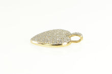 Load image into Gallery viewer, 10K 0.75 Ctw Pave Diamond Encrusted Heart Pendant White Gold