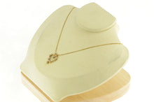 Load image into Gallery viewer, 14K Diamond Ornate Classic Heart Love Symbol Pendant Yellow Gold