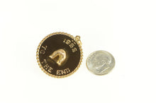 Load image into Gallery viewer, 14K 1960&#39;s Yours To The End Bear Novelty Love Charm/Pendant Yellow Gold