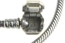 Load image into Gallery viewer, Sterling Silver Pandora Moments Designer Snake Charm Necklace 17.75&quot;