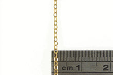Load image into Gallery viewer, Gold Filled 1.4mm Chain Cable Oval Classic Link Necklace 17.75&quot;