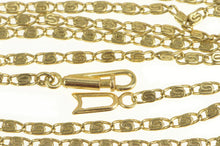 Load image into Gallery viewer, 14K 1.8mm Spiral Link Pressed Fancy Chain Necklace 19&quot; Yellow Gold