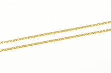Load image into Gallery viewer, 14K 1.1mm Foxtail Wheat Woven Link Chain Necklace 18&quot; Yellow Gold