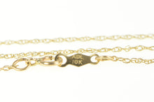 Load image into Gallery viewer, 14K 0.8mm Simple Classic Rolling Twist Chain Necklace 19&quot; Yellow Gold
