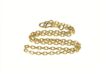 Load image into Gallery viewer, Gold Filled Victorian 3.3mm Steampunk Pocket Watch Chain 14&quot;