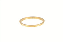 Load image into Gallery viewer, 14K 1.3mm Grooved Vintage NOS 1950&#39;s Band Ring Yellow Gold