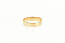 Load image into Gallery viewer, 18K 4.2mm Victorian Classic Simple Wedding Band Ring Yellow Gold