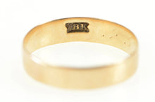 Load image into Gallery viewer, 18K 4.2mm Victorian Classic Simple Wedding Band Ring Yellow Gold