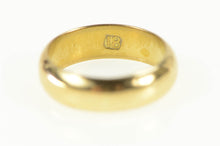 Load image into Gallery viewer, 18K 4.0mm Victorian Baby Rounded Childs Band Ring Yellow Gold