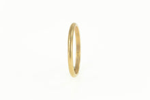 Load image into Gallery viewer, 10K 1.4mm Rounded Simple Child&#39;s Baby Band Ring Size 2 Yellow Gold