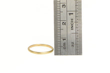 Load image into Gallery viewer, 10K 1.4mm Rounded Simple Child&#39;s Baby Band Ring Size 2 Yellow Gold