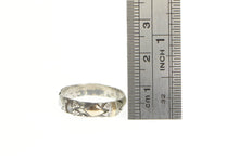 Load image into Gallery viewer, Sterling Silver 22K Gold Southwestern Pattern Geometric Band Ring