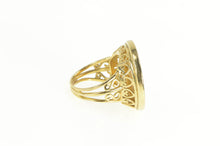 Load image into Gallery viewer, 14K 1881 Half Eagle $5 Five Dollar Filigree US Coin Ring Yellow Gold