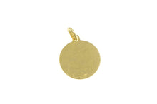 Load image into Gallery viewer, 18K Leo Lion Astrology Zodiac Star Sign Charm/Pendant Yellow Gold