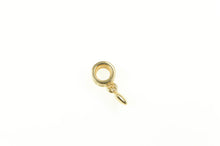 Load image into Gallery viewer, 14K Pandora Heart Dangle Designer Retired Charm/Pendant Yellow Gold