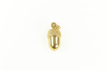 Load image into Gallery viewer, 18K 3D Acorn Oak Tree Seed Nature Motif Charm/Pendant Yellow Gold