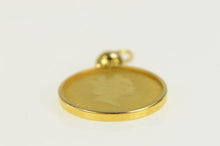 Load image into Gallery viewer, 14K 1/20th Oz Australian Nugget $5 Gold Coin Charm/Pendant Yellow Gold