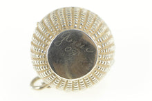 Load image into Gallery viewer, Sterling Silver 3D Articulated Woven Basket Artisanal Pendant