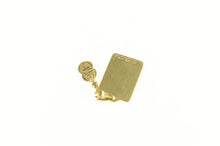 Load image into Gallery viewer, 18K Crab Cancer Astrology Zodiac Star Sign Charm/Pendant Yellow Gold
