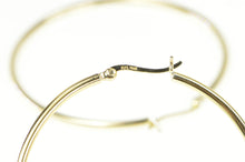 Load image into Gallery viewer, Sterling Silver 50.5mm Classic Round Fashion Hoop Vintage Earrings