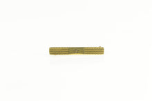 Load image into Gallery viewer, 14K R Cursive Monogram Art Deco Bar Pin/Brooch Yellow Gold