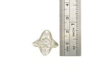 Load image into Gallery viewer, Platinum 0.50 Ctw Art Deco Filigree Diamond Engagement Ring