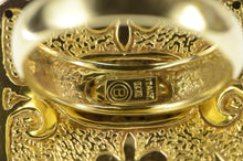 Load image into Gallery viewer, 14K Fleur De Lis Lion Rampant Regardant Crest Ring Yellow Gold