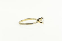 Load image into Gallery viewer, 10K Round Solitaire Sim. Diamond Engagement Ring Yellow Gold