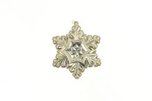 Load image into Gallery viewer, Sterling Silver 2014 Gorham Christmas Snow Flake Tree Ornament