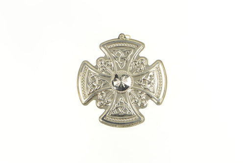 Sterling Silver 2017 Gorham Christmas Tree Cross Ornament