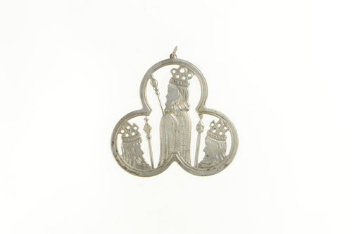 Sterling Silver 1973 Lunt Three Kings Christmas Tree Ornament