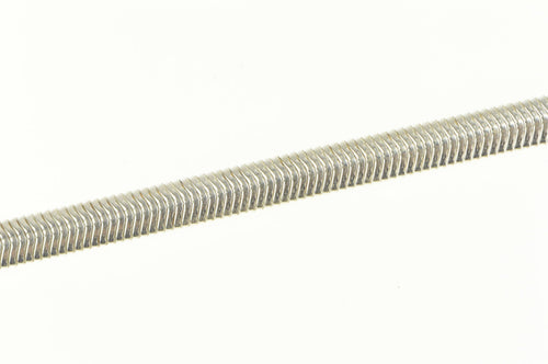 Sterling Silver 4.4mm Wide Snake Chain Herringbone Link Necklace 18