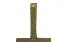 Load image into Gallery viewer, 14K Retro 1960&#39;s Classic Geometric Cross Christian Pendant Yellow Gold