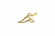 Load image into Gallery viewer, 14K V Initial Monogram Name Symbol Letter Charm/Pendant Yellow Gold