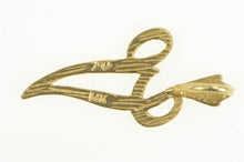 Load image into Gallery viewer, 14K V Initial Monogram Name Symbol Letter Charm/Pendant Yellow Gold