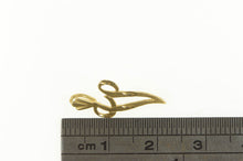 Load image into Gallery viewer, 14K V Initial Monogram Name Symbol Letter Charm/Pendant Yellow Gold