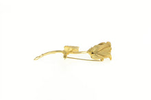 Load image into Gallery viewer, Gold Filled 3D 1960&#39;s Retro Rose Flower Romantic Pin/Brooch