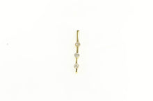 Load image into Gallery viewer, 14K 0.30 Ctw Diamond Tiered Bar Drop Pendant Yellow Gold