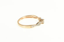 Load image into Gallery viewer, 14K Classic Diamond Promise Engagement Ring Rose Gold